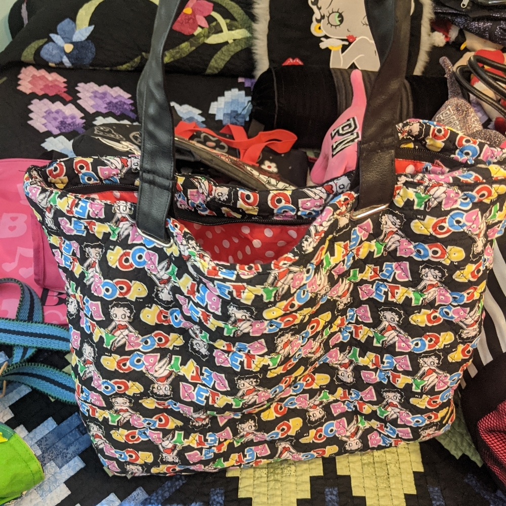Betty boop tote